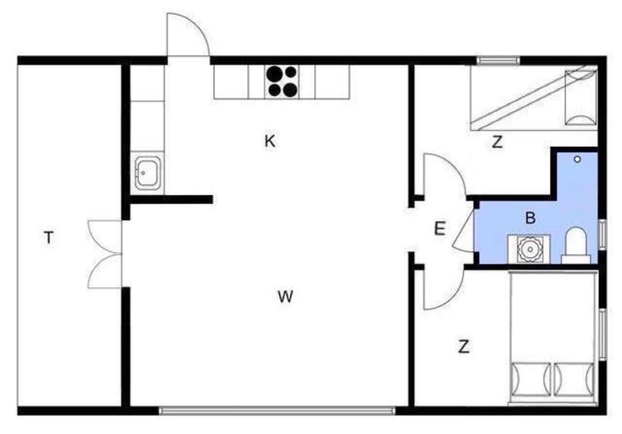 Immaculate 2-Bed House At The Beach 12H Brenderup المظهر الخارجي الصورة